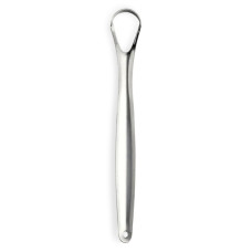 Stainless steel tongue scraper